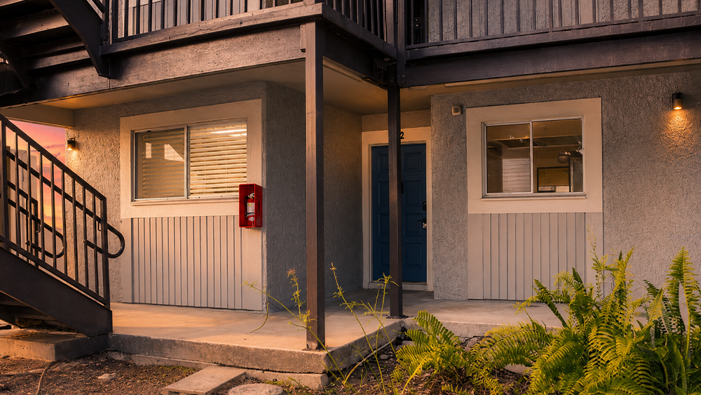 Exterior of 6336 Newtown Circle, Unit 36A2 in Tampa, Florida
